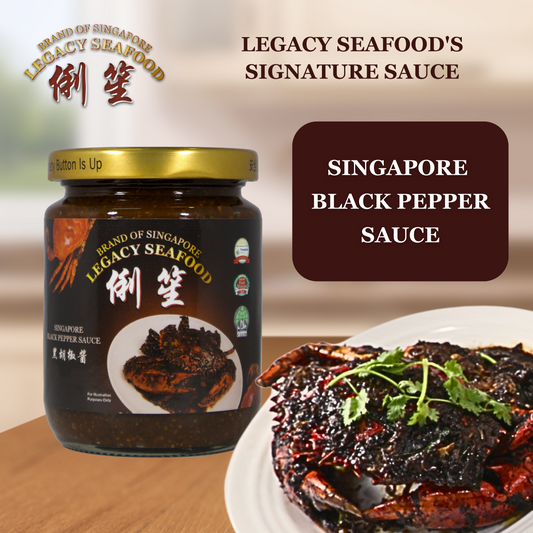 LEGACY SEAFOOD’S BLACK PEPPER SAUCE